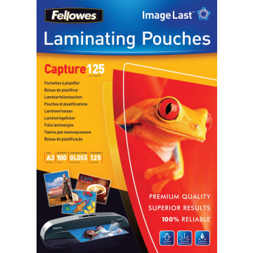 Fellowes lamineerhoes ft A3, 250 micron (2 x 125 micron), pak van 100 stuks