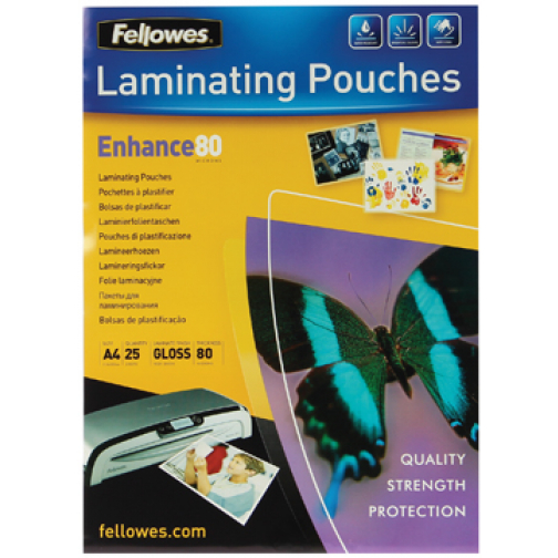 Fellowes Lamineerhoes ft 216 x 303 mm, 80 micron
